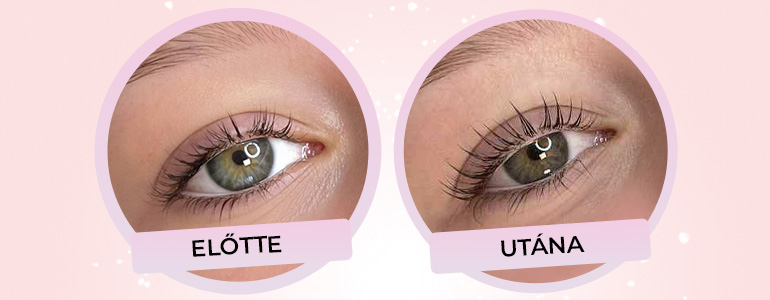 Long Lashes koreai szempilla lifting tanfolyam - kezdőcsomaggal